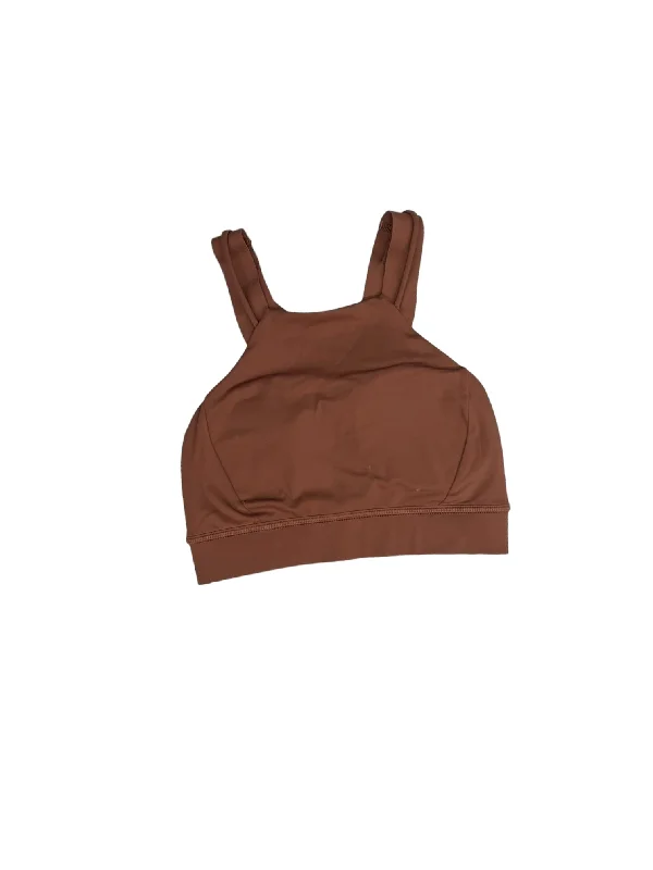 Brown Athletic Bra Lululemon, Size 4