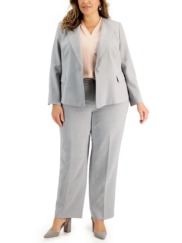 Plus Kate Womens 2PC Business Pant Suit