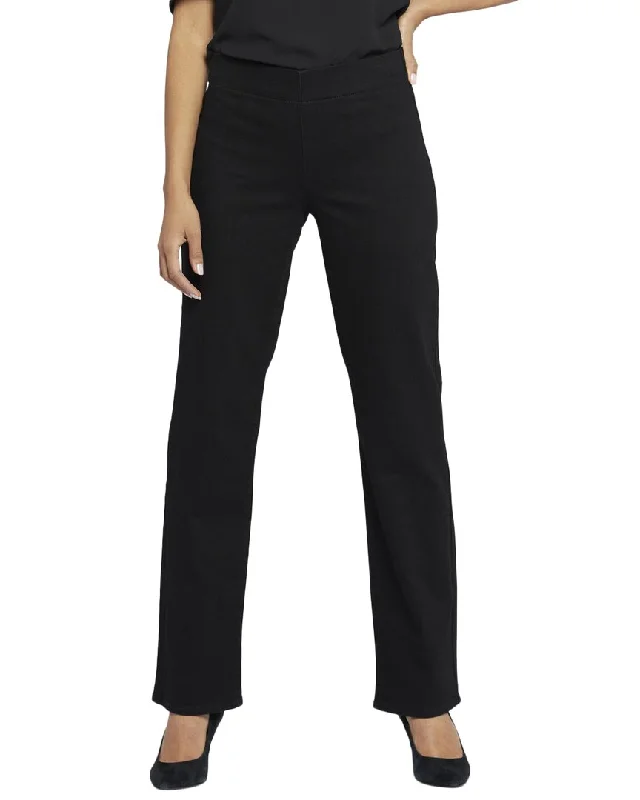 NYDJ Bailey Black Rinse Straight Jean