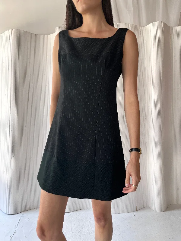 Plein Sud 1990s Wool Mini Dress