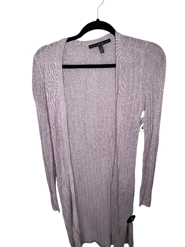 Cardigan By White House Black Market In Purple, Size: S