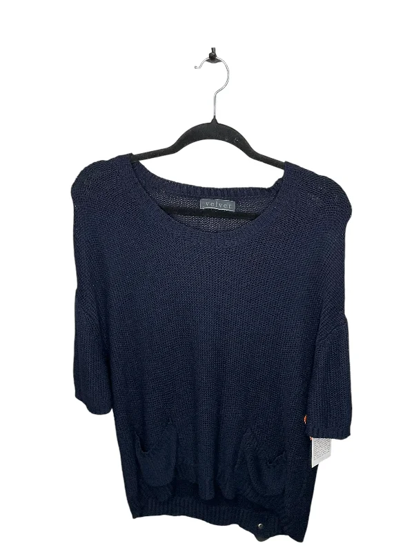 Sweater By Velvet In Navy, Size: S