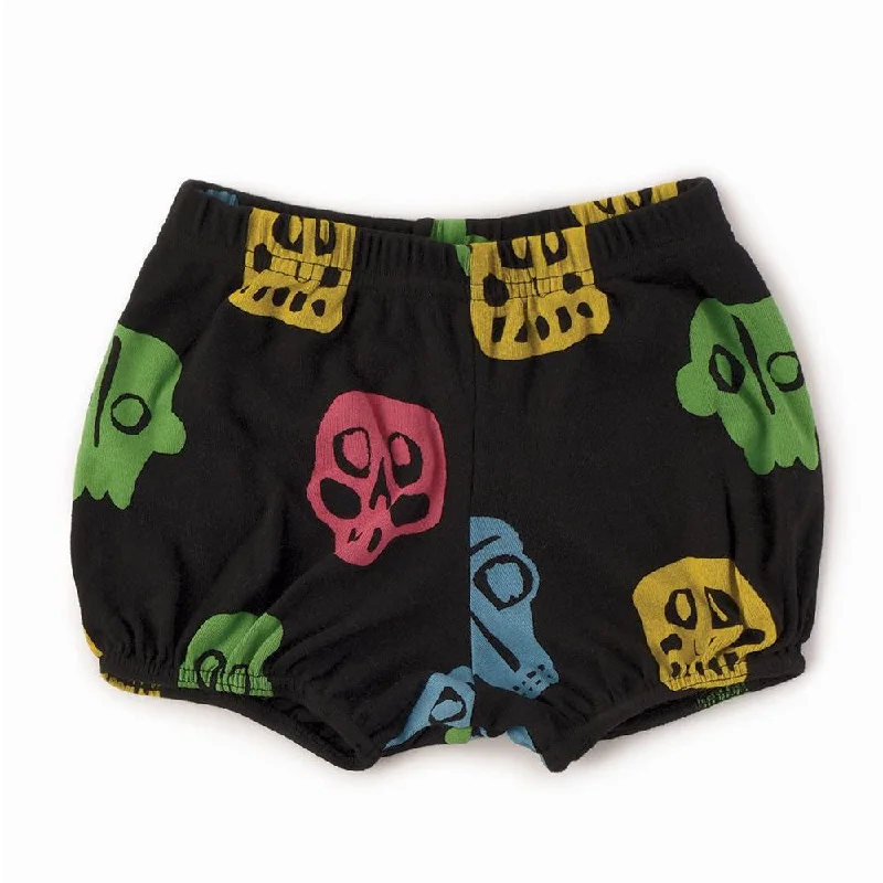 Nununu Kids ROWDY MASKS Yoga Shorts - Black