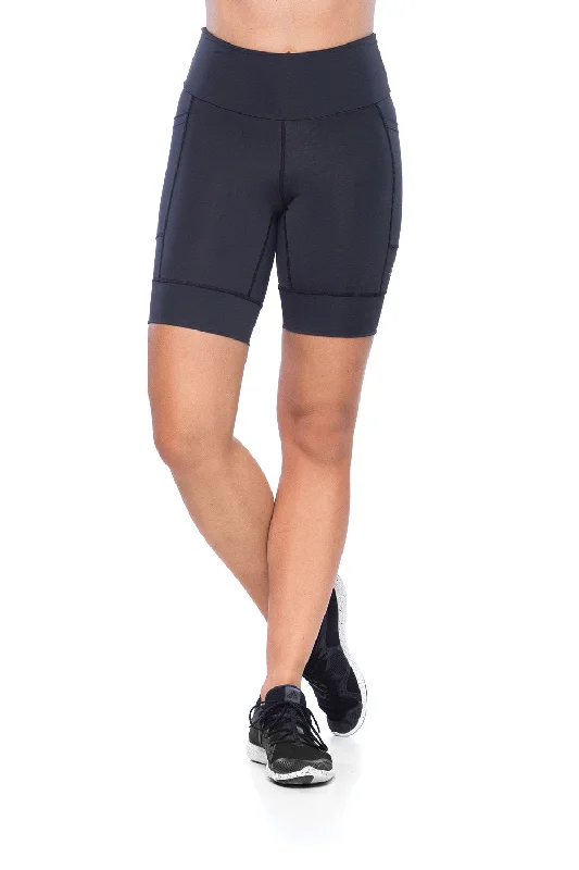 Run Biker Shorts - Black