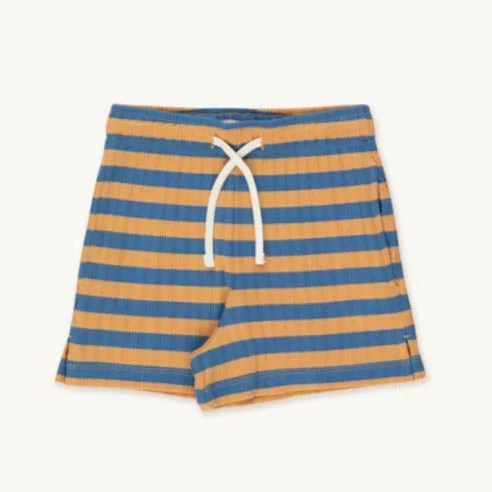 TINYCOTTONS Kids STRIPES SHORT in Night Blue Stripes 081